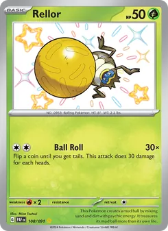 Rellor, Paldean Fates, no. 108