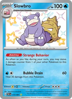 Slowbro, Paldean Fates, no. 117