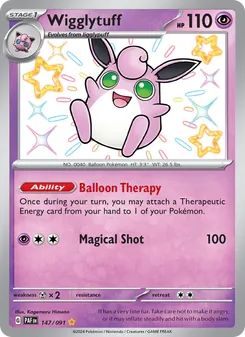 Wigglytuff, Paldean Fates, no. 147