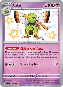 Xatu, Paldean Fates, no. 152