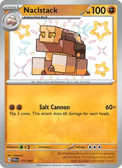 Naclstack, Paldean Fates, no. 177