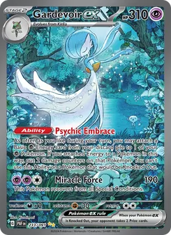 Gardevoir ex, Paldean Fates, no. 233