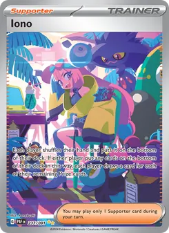 Iono, Paldean Fates, no. 237