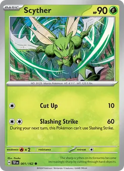 Scyther, Temporal Forces, no. 001