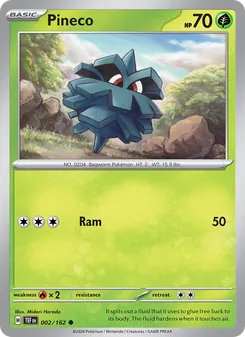 Pineco, Temporal Forces, no. 002