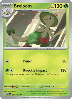 Breloom, Temporal Forces, no. 007
