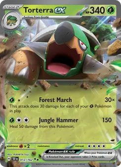 Torterra ex, Temporal Forces, no. 012