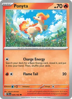 Ponyta, Temporal Forces, no. 026