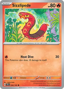 Sizzlipede, Temporal Forces, no. 036