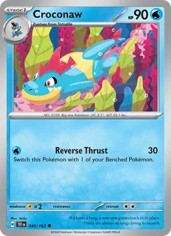 Croconaw, Temporal Forces, no. 040