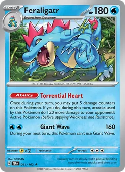 Feraligatr, Temporal Forces, no. 041