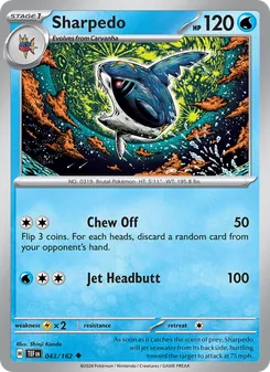 Sharpedo, Temporal Forces, no. 043