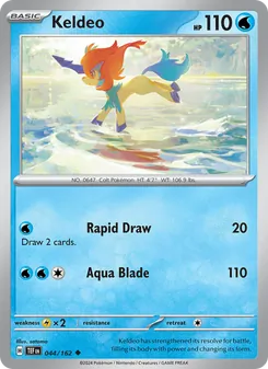 Keldeo, Temporal Forces, no. 044
