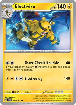 Electivire, Temporal Forces, no. 054