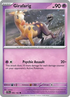 Girafarig, Temporal Forces, no. 066