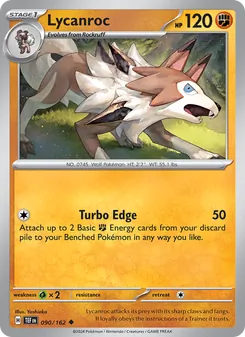 Lycanroc, Temporal Forces, no. 090