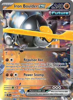 Iron Boulder ex, Temporal Forces, no. 099