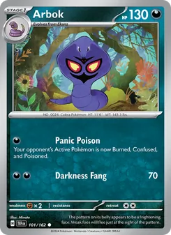 Arbok, Temporal Forces, no. 101