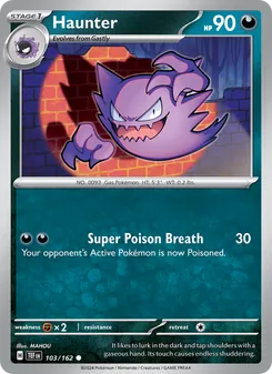 Haunter, Temporal Forces, no. 103