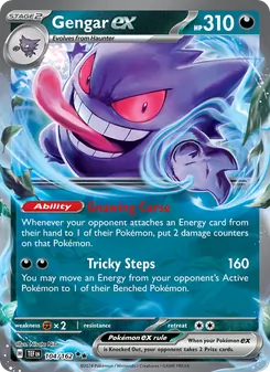 Gengar ex, Temporal Forces, no. 104