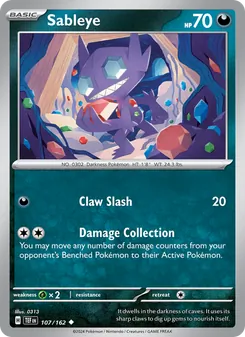 Sableye, Temporal Forces, no. 107