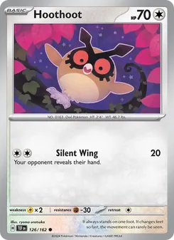 Hoothoot, Temporal Forces, no. 126