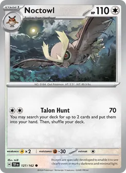 Noctowl, Temporal Forces, no. 127
