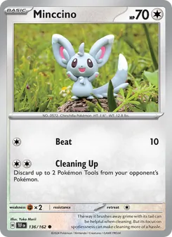 Minccino, Temporal Forces, no. 136