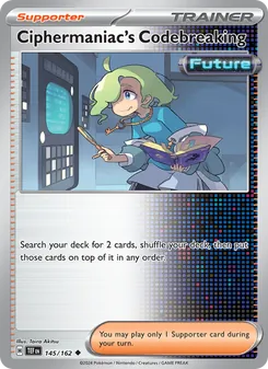 Ciphermaniac's Codebreaking, Temporal Forces, no. 145