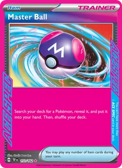 Master Ball, Temporal Forces, no. 153