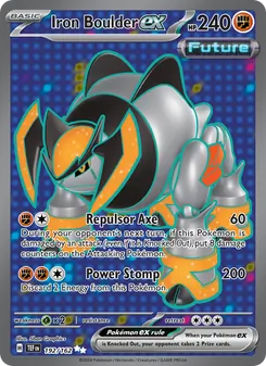 Iron Boulder ex, Temporal Forces, no. 192