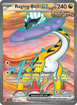 Raging Bolt ex, Temporal Forces, no. 196
