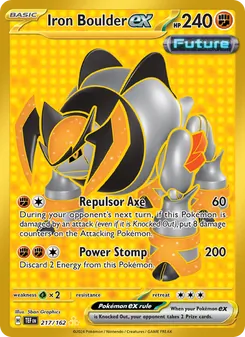 Iron Boulder ex, Temporal Forces, no. 217