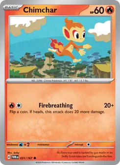 Chimchar, Twilight Masquerade, no. 031