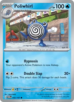 Poliwhirl, Twilight Masquerade, no. 042