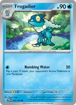 Frogadier, Twilight Masquerade, no. 057
