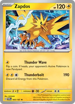 Zapdos, Twilight Masquerade, no. 065