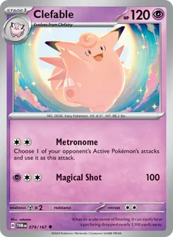 Clefable, Twilight Masquerade, no. 079