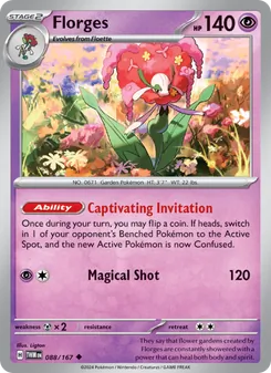 Florges, Twilight Masquerade, no. 088