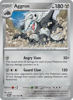 Aggron, Twilight Masquerade, no. 122