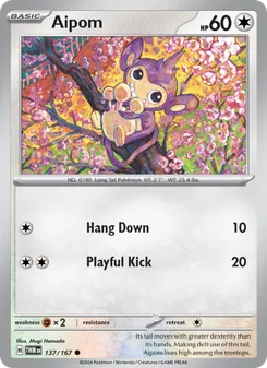 Aipom, Twilight Masquerade, no. 137