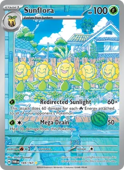 Sunflora, Twilight Masquerade, no. 169