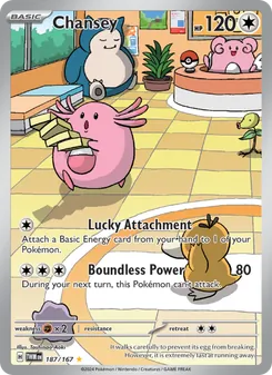 Chansey, Twilight Masquerade, no. 187