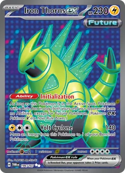 Iron Thorns ex, Twilight Masquerade, no. 196
