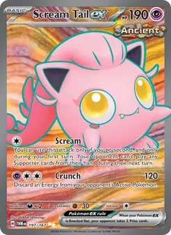 Scream Tail ex, Twilight Masquerade, no. 197