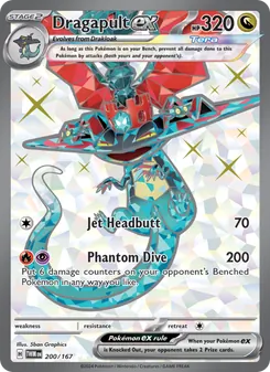 Dragapult ex, Twilight Masquerade, no. 200