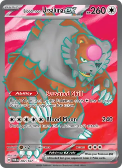 Bloodmoon Ursaluna ex, Twilight Masquerade, no. 202