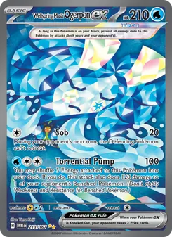 Wellspring Mask Ogerpon ex, Twilight Masquerade, no. 213