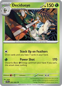 Decidueye, Shrouded Fable, no. 005