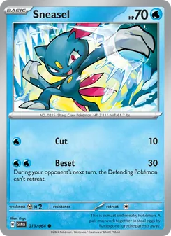 Sneasel, Shrouded Fable, no. 013